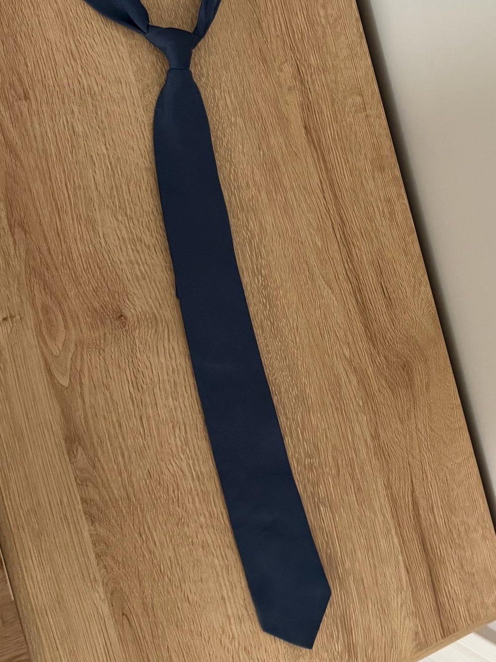Classic Solid Navy Men's Tie